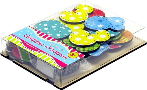 Набор цифр Paremo Цифры с узорами с магнитами PE720-214