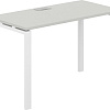 Norden 120х60х75 SG.201.SH.63.WH (белый/серый бархат)