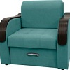 Кресло Сириус Лидер-1 НПБ 105x110 (Eva 28 велюр зеленый)
