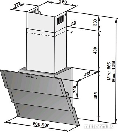 Кухонная вытяжка Zigmund & Shtain K 219.61 W