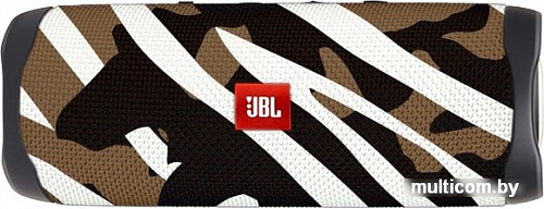 Беспроводная колонка JBL Flip 5 (черно-коричневый камуфляж)