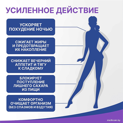 БАД Эвалар Турбослим ночь усиленная формула (30 капсул)
