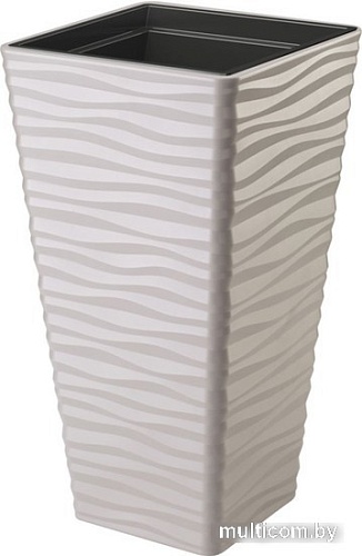 Кашпо Form-Plastic Sahara Dunes 3930-055 (светло-серый)