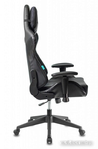 Офисное кресло Бюрократ Zombie Viking 5 Aero Black Edition (искусственная кожа черный)