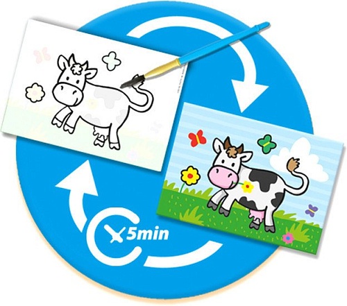 Набор для рисования SES Creative My First Мои первые раскраски водой Животные на ферме 14455