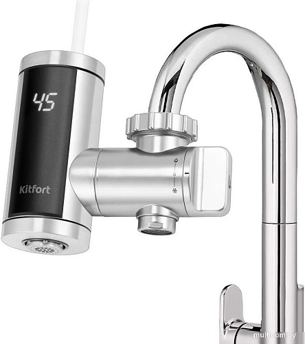 Проточный электрический водонагреватель на кран Kitfort KT-6528