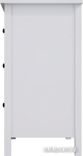 Комод Лузалес Кымор 3 ящика (белый)