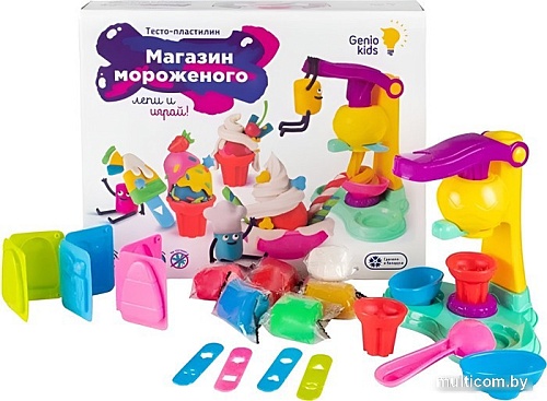 Набор для лепки Genio Kids Магазин мороженого TA1035B