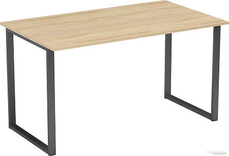 Стол Soma Bliss 100x60 (дуб сонома/черный)