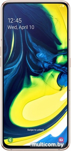 Смартфон Samsung Galaxy A80 8GB/128GB (золотистый)