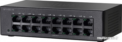 Коммутатор Cisco SF110D-16