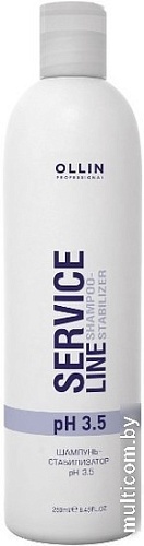 Шампунь Ollin Professional Service Line рН3.5 стабилизатор 250 мл