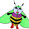 Воздушный змей Bradex Пчелка Мия DE 0284