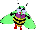 Воздушный змей Bradex Пчелка Мия DE 0284