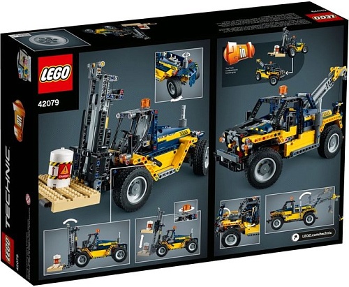 Конструктор LEGO Technic 42079 Сверхмощный вилочный погрузчик