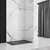 Душевой поддон Rea Stone 100x80 (черный)