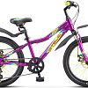 Детский велосипед Stels Pilot 240 MD 20 V010 2022 (фиолетовый)