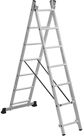 Лестница-стремянка Алюмет SC2006 (2х6 ступеней)