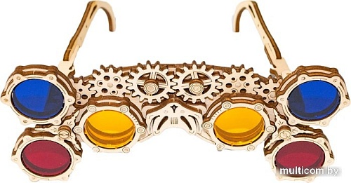 Сборная модель Eco-Wood-Art Очки-гогглы Треугольник