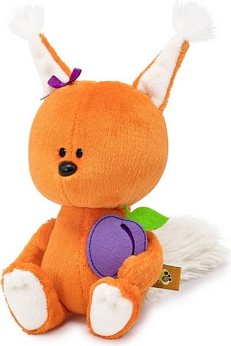 Классическая игрушка BUDI BASA Белка Бика со сливой LE15-015