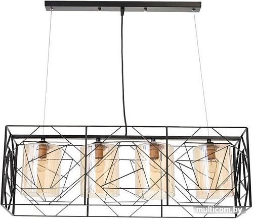 Подвесная люстра BayerLux 1692/4 6827214 (черный)