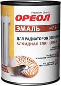 Эмаль Ореол для радиаторов отопления алкидная (белый, 1 кг)