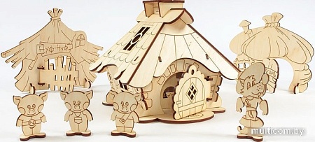 Сборная модель Woody Три поросёнка 570