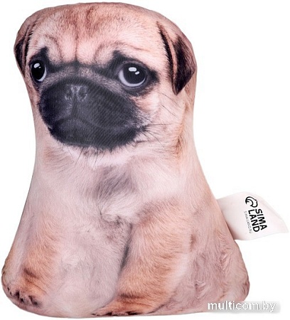 Декоративная подушка Mni Mnu Мопс 9784118