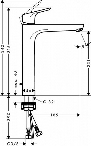 Смеситель Hansgrohe Focus 31531000