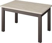 Кухонный стол Senira Кастусь 110-145x70 (дуб выбеленный/венге)