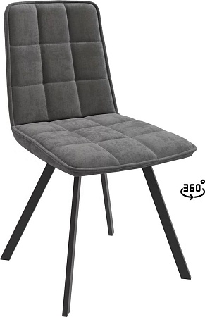 Стул Мамадома Rom D-R 360 (b28 Antracite Lux/черный)