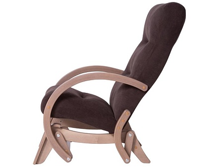 Кресло-качалка Мебелик Мэтисон (грей браун/шимо)