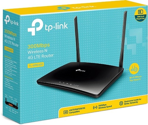 Беспроводной маршрутизатор TP-Link TL-MR6400 v3