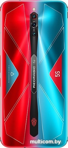 Смартфон Nubia RedMagic 5S 12GB/256GB международная версия (красный/синий)