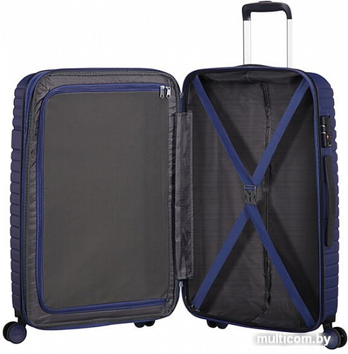 Чемодан-спиннер American Tourister Aero Racer Nocturne Blue 68 см