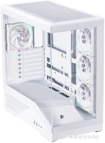 Корпус 1stPlayer GM7 ARGB GM7-WH-3FN7R-W-1FN7-W (белый)
