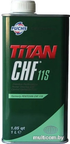 Трансмиссионное масло Fuchs Titan CHF 11S 1л
