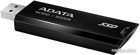 Внешний накопитель ADATA SC610 500GB SC610-500G-CBK/RD