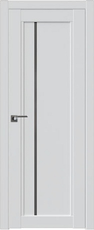 Межкомнатная дверь ProfilDoors 2.70U 70x200 (аляска/стекло графит)