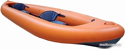 Надувная лодка Вольный ветер Ангара 2 Travel (оранжевый)