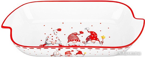 Блюдо Elan Gallery Шубница Веселые гномики 540636