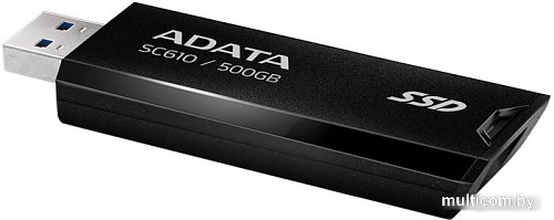 Внешний накопитель ADATA SC610 500GB SC610-500G-CBK/RD