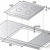 Варочная панель Rainford RBH 4654 BF (серый)