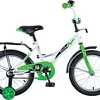 Детский велосипед Novatrack Strike 20 (белый/зеленый)