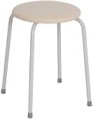 Табурет ЗМИ Пенек легкий 180 (ваниль/серый)