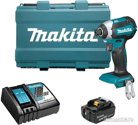 Винтоверт Makita DTD153RT (с 1-м АКБ, кейс)