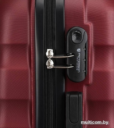 Чемодан-спиннер Peterson PTN 5806-W-S (фиолетовый)