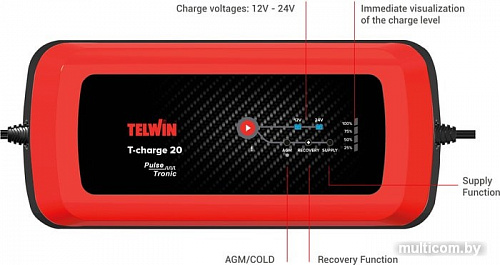 Зарядное устройство Telwin T-Charge 20