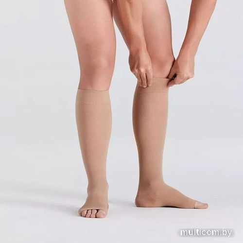 Гольфы компрессионные Venoteks 3P130 стандарт 3 кл.к. (р.2, бежевый)