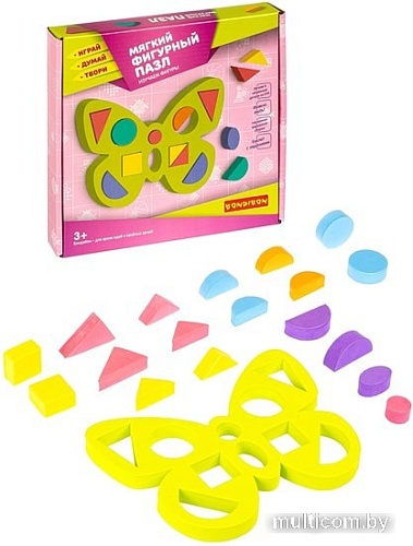 Мозаика/пазл Bondibon Фигурный пазл. Бабочка ВВ4217